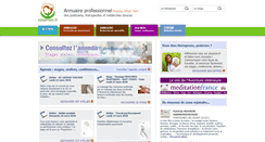 Desktop Screenshot of annuaire-bien-etre.info